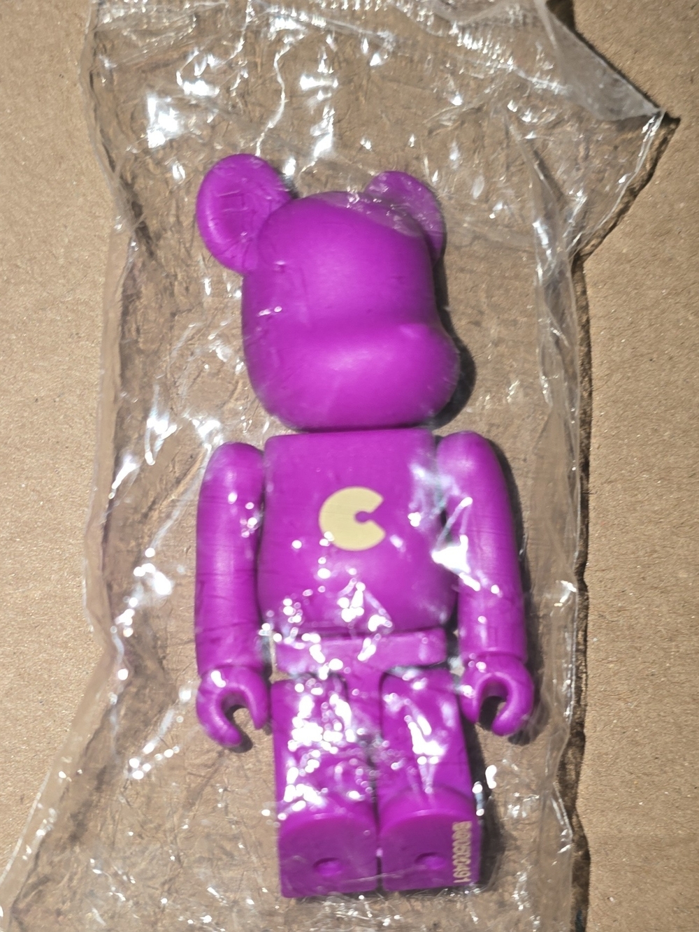 Medicom Toy Bearbrick Series 50 Basic Letter "C" Purple 100% (No Box/Card)